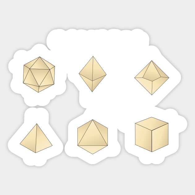 D20 Dice Check Out My Six Pack Tabletop RPG - Role Playing Game Sticker by MeepleDesign